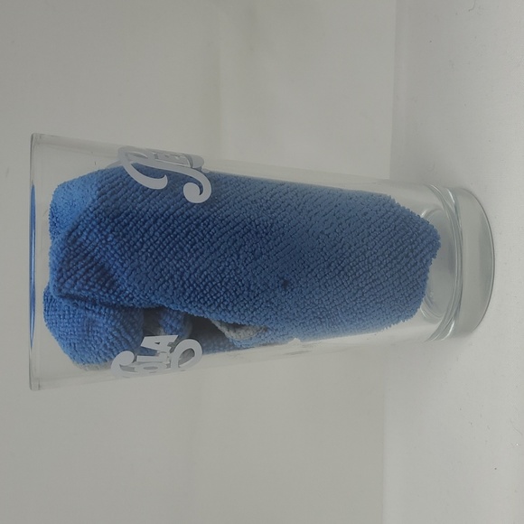 PEPSI-COLA VTG SODA FOUNTAIN HEAVY DRINKING GLASS (1940-1950 LOGO) - Picture 2 of 6